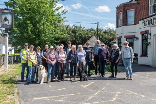 Walkers at Chilbolton 2021